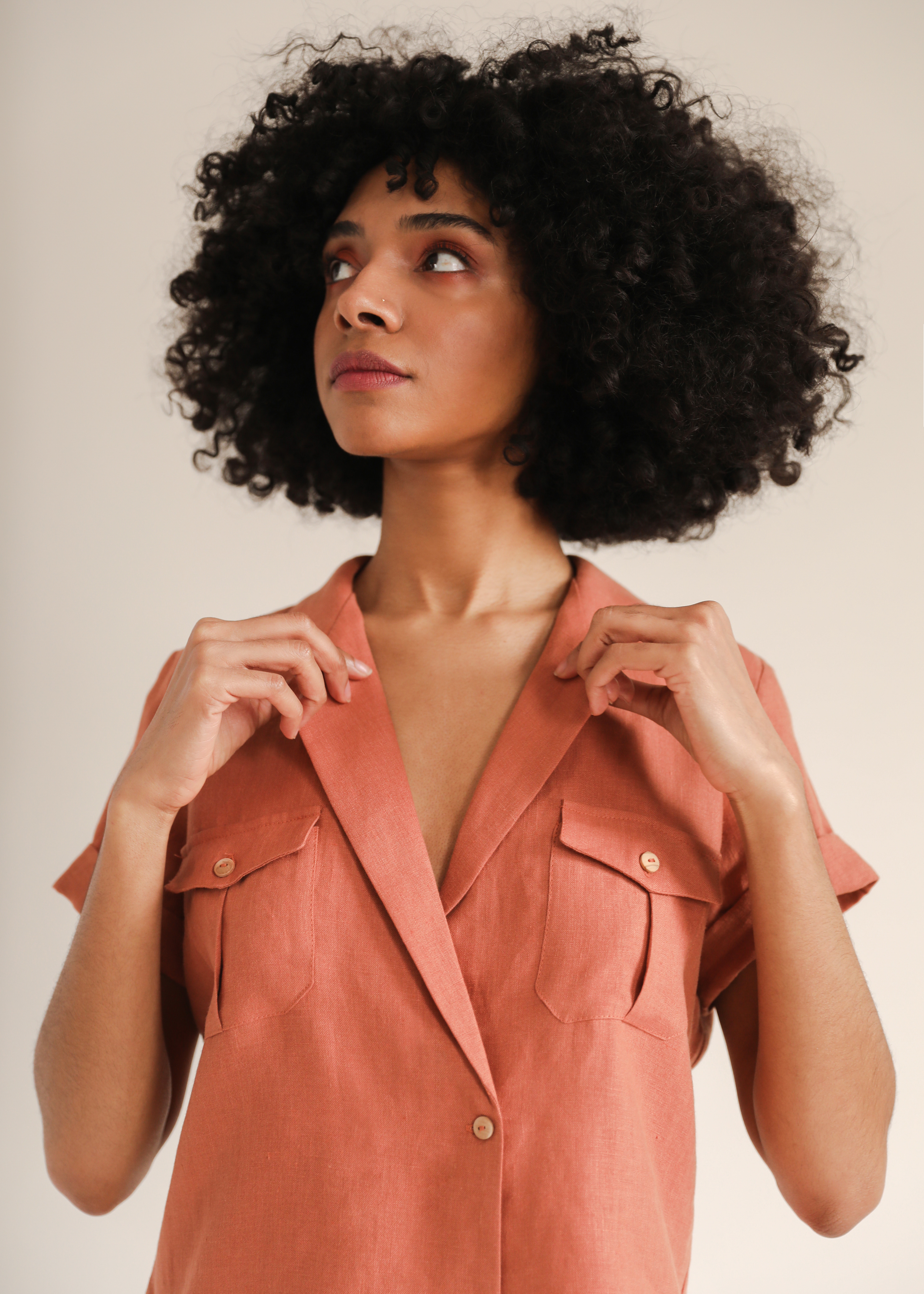 The Patch Pocket Short Apricot Tan – Everlane